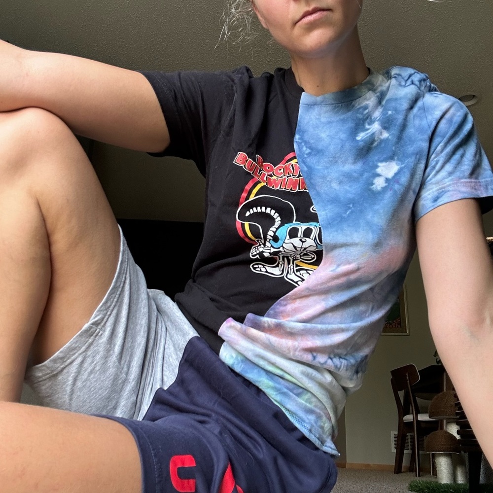 Homemade yin yang t shirt